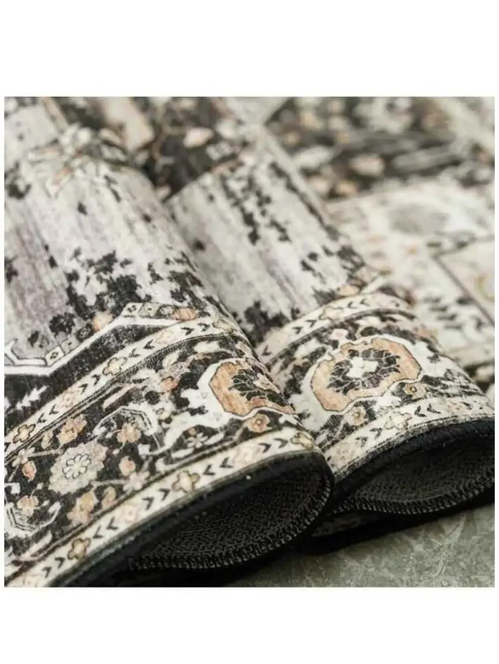 RUUGME Washable 11X11 Area Rugs Large Rugs for Living Room Soft Stain Resistant
